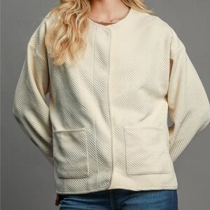 Sanctuary Jacquard Sweater Jacket